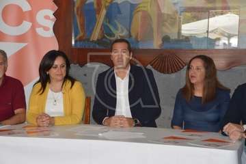 Presentación de la candidatura de CS de Telde (Foto TA)